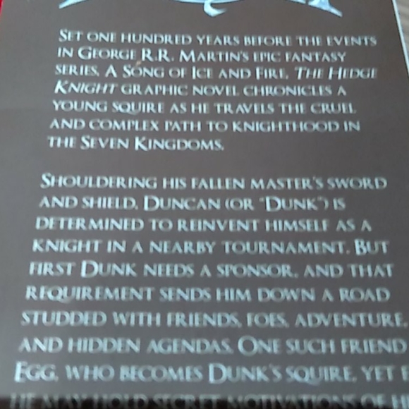 A Game of Thrones--The Hedge Knight - Picture 3 of 9